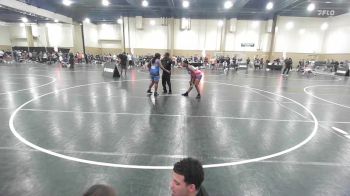 207 lbs Rr Rnd 1 - Makayla Ocean, Wrestling University Club vs Shelchise Trenteetun, Youth Impact Center Wrestling Club