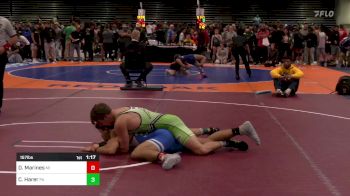 157 lbs Quarterfinal - Darius Marines, MI vs Conner Harer, PA