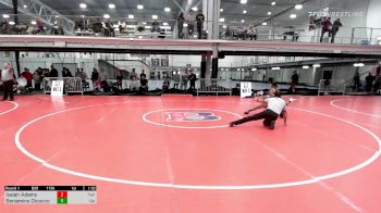 113A lbs Rr Rnd 1 - Isaiah Adams, Fisheye/avon High School vs Beniamino Dicocco, Cja