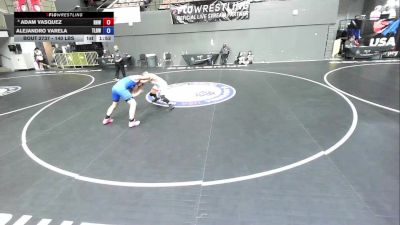 140 lbs Cons. Semis - Adam Vasquez, Rough House Wrestling vs Alejandro Varela, The Lions Den Wrestling