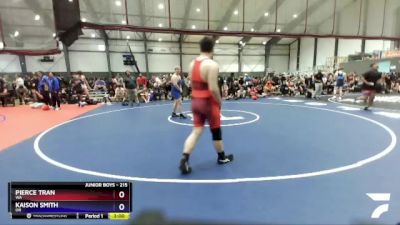 215 lbs Champ. Round 1 - Pierce Tran, WA vs Kaison Smith, OR