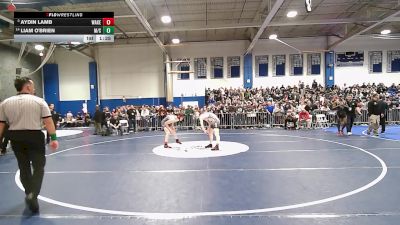 132 lbs Round Of 16 - Aydin Lamb, Wakefield vs Liam O'brien, Marblehead/Swampscott