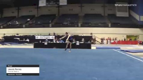 Jacob Porrey - Floor, Premier West IL - 2021 USA Gymnastics Development Program National Championships