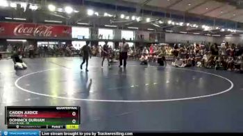 108 lbs Quarters & 1st Wb (16 Team) - Caiden Juidice, NOLA Gold vs Dominick Durham, NOLA Black