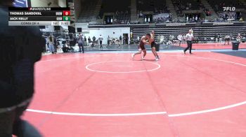 184 lbs Consi Of 4 - Thomas Sandoval, Brown vs Jack Kelly, George Mason University