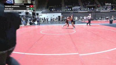 184 lbs Consi Of 4 - Thomas Sandoval, Brown vs Jack Kelly, George Mason University