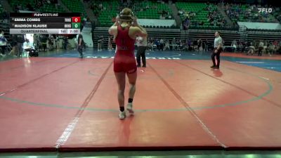 6-7A 126 Quarterfinal - Madison Klause, Hoover vs Emma Combs, Thompson HS