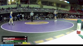 144 lbs Round 4 (6 Team) - Braedyn Rakes, Lincoln East vs Logan Lagerman, Manhattan HS