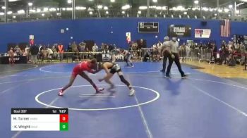 74 lbs Round Of 16 - Morgan Turner, Harvey Twisters vs Korbyn Wright, Colorado Outlaws