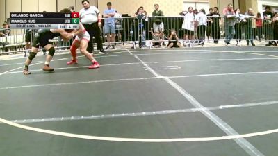 144 lbs Round Of 16 - Orlando Garcia, Yakima Valley Wrestling vs Marcus Kuo, Jedi Wr Ac