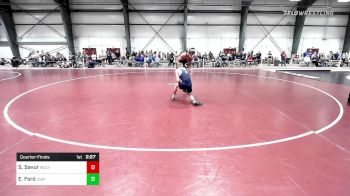 133 lbs Quarterfinal - Shailen Savur, Wesleyan vs Ethan Ford, Southern Maine