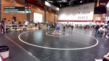 157 lbs Cons. Round 3 - Trace Blajszczak, Natrona County vs Wyatt Dickau, Douglas