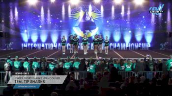 Cheer Sport Sharks - Vancouver - Teal Tip Sharks [2024 L3 - U16 - A Day 2] 2024 Sea to Sky International Cheer & Dance Championship