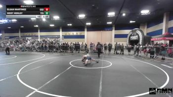 114 lbs Round Of 16 - Elijah Martinez, Gold Rush Wr Ac vs West Henley, Titan Mercury WC