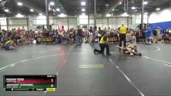 101 lbs Round 1 (6 Team) - Anthony Zuranski, Death Squad vs Mason Todd, Fight Club