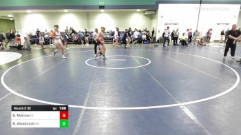 152 lbs Round Of 32 - Bode Marlow, PA vs Brock Woodcock, MO