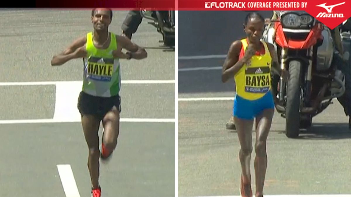 Baysa, Hayle Claim Upset Wins at Boston Marathon