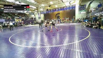 144 lbs Cons. Round 2 - Skylar Sias, Ronan vs Shane Spencer, Corvallis