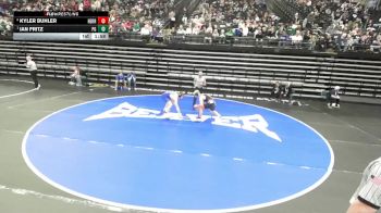 6A 157 lbs Quarterfinal - Ian Fritz, Pleasant Grove vs Kyler Buhler, Herriman