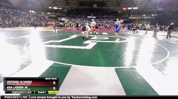 215 lbs Round 1 - Antonio Alvarez, Mukilteo Wrestling Club vs Ken Larsen Jr., Mukilteo Wrestling Club