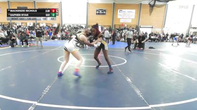 138 lbs Consi Of 4 - Mackenzie Nichols, Jonathan Law vs Daphen Nyan, Davies Career & Tech Academy