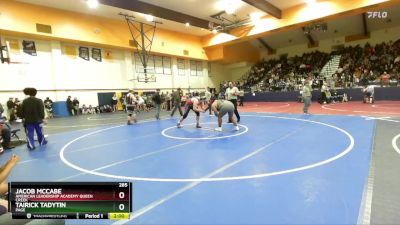 285 lbs Round 5 - Tairick Tadytin, Page vs Jacob Mccabe, American Leadership Academy Queen Creek