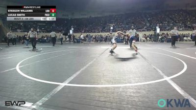 88 lbs Round Of 32 - Steegon Williams, Lions Wrestling Academy vs Lucas Smith, Pocola Youth Wrestling