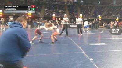 74 lbs Round Of 16 - Michael Taylor, Northampton vs Joey Ricotta, Philipsburg Osceola