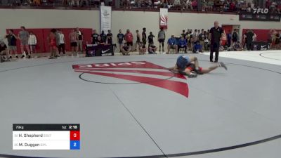 79 kg Round Of 128 - Hayden Shepherd, Southern Illinois Regional Training Center vs Michael Duggan, Diplomat Wrestling Club