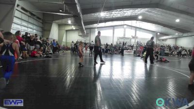 55 lbs Consi Of 8 #2 - Levan Big Hair, Wagoner Takedown Club vs Shane Guinn, Fort Gibson Youth Wrestling