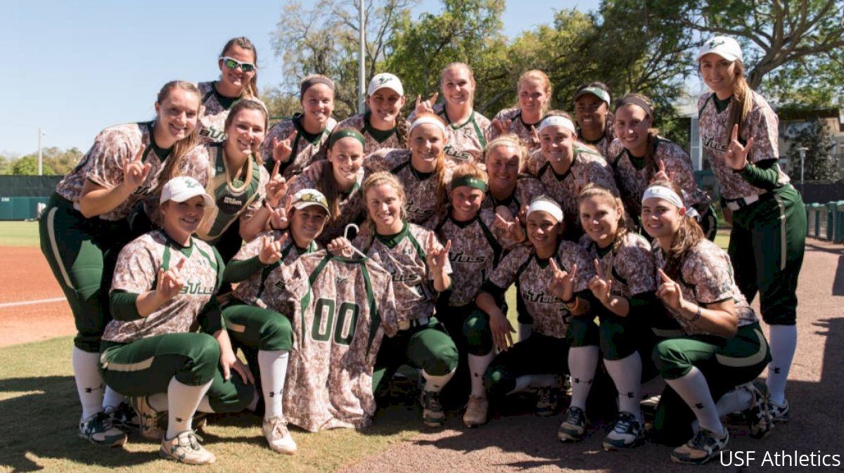 USF Softball Team Drawing Inspiration from Teammate Fighting Cancer