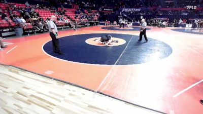 3A 150 lbs Quarterfinal - Ashton Hobson, Aurora (Marmion Academy) vs Carson Weber, Joliet (West)