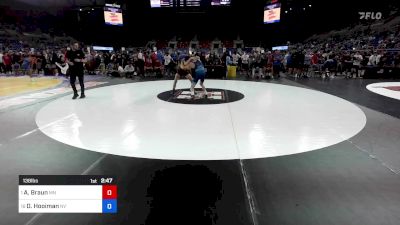 138 lbs Rnd Of 16 - Alex Braun, MN vs Drake Hooiman, NV