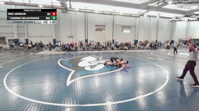 157 lbs Champ. Round 2 - Conner Sklavounos, Wilkes vs Eric Gendlin, Johns Hopkins