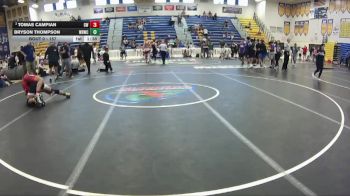 157 lbs Semifinal - Tomas Campian, Gladiator WC vs Bryson Thompson, Winter Haven Wrestling Club