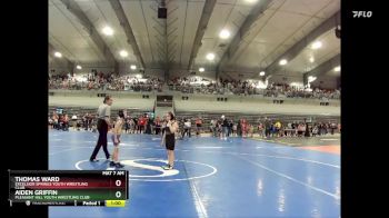 65B Champ. Round 1 - Aiden Griffin, Pleasant Hill Youth Wrestling Club vs Thomas Ward, Excelsior Springs Youth Wrestling Club