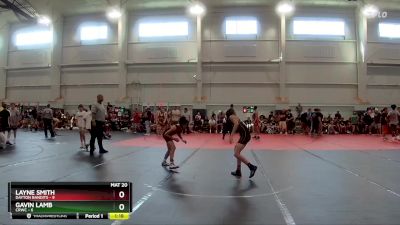 84 lbs Round 4 (8 Team) - Gavin Lamb, CRWC vs Layne Smith, Dayton Bandits