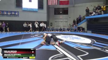 145 lbs Quarterfinal - Brooklyn Mitchell, South Tama County vs Irelan Brown, Center Point-Urbana