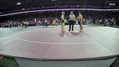 D4-150 lbs Semifinal - Beckett Campbell, Hudson vs Landon Barron, Monroe St Mary Catholic Central