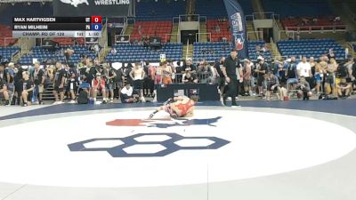113 lbs Champ. Rd Of 128 - Max Hartvigsen, Utah vs Ryan Milheim, Pennsylvania