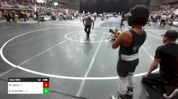 66 lbs Quarterfinal - Messias Sena, Top Notch vs Gage Encinias, Pomona Elite