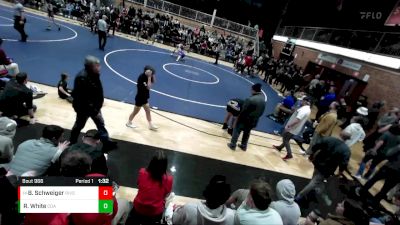 98 lbs Semifinal - Bodey Schweiger, Riverside vs Rocco White, Coeur D`Alene High School