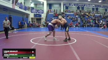 285 lbs Quarterfinal - Evan Smigelski, Swanton vs Chase Brawley, Niles