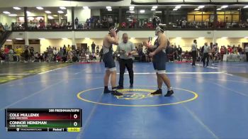 285 Freshman/Soph Cons. Round 2 - Cole Mullenix, Case Western vs Connor Heineman, Case Western
