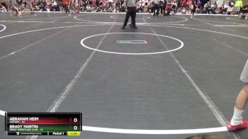 68 lbs Round 1 (6 Team) - Abraham Heim, Victory vs Brady Martin, Ridge Wrestling Club