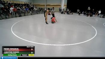 126 lbs Cons. Round 8 - Peter Tomazevic, Askren Wrestling Academy vs Christian Chavez, Team El1te Wrestling