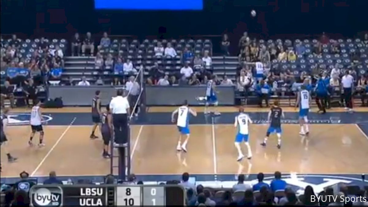 UCLA Player Jumps Into Stands For Outrageous Save