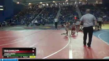 106 lbs Champ. Round 3 - Ayden Smith, Notre Dame vs Sean Garretson, Archbishop Spalding