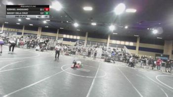 55 lbs 2nd Place - Ezekiel Anguiano, So Cal Hammers vs Brody Dela Cruz, Elite WC Hawaii