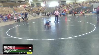 50 lbs Champ. Round 1 - Timothy Laverty, Iron Knights vs Ezra Theisen, Next Level Wrestling